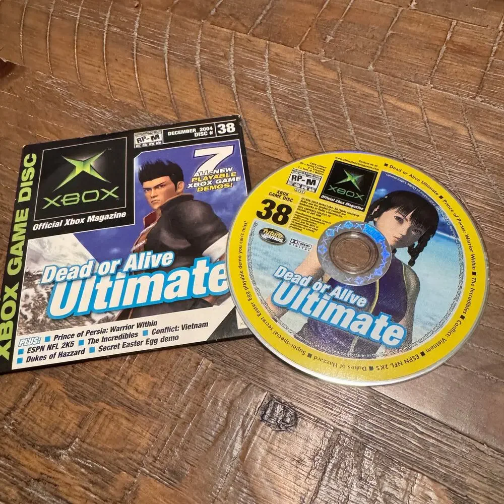 Official Xbox Magazine #38 Demo Disc for Microsoft Xbox (Dead or Alive Ultimate)